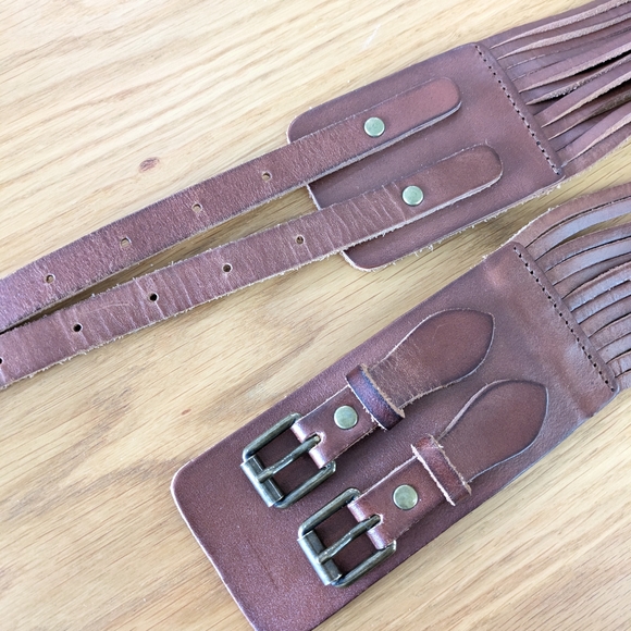 J. Crew Brown Leather Belt - Picture 7 of 8